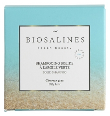 Biosalines Shampoing Solide à l'Argile Verte 75 g