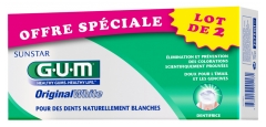 GUM Dentifricio Original White Set di 2 x 75 ml