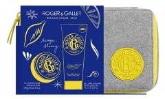 Roger &amp; Gallet Cologne Twist Coffret Pain de Rasage 100 gr + Gel Après Rasage 75 ml