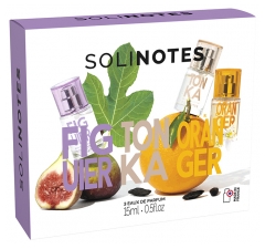 Solinotes Figuier, Tonka et Fleur d'Oranger Coffret Eaux de Parfums