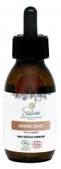 Salvia Nutrition Organiczny Olej ze Słodkich Migdałów z Pierwszego Tłoczenia 100 ml