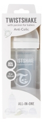 Twistshake Biberon Anticolica M 260 ml da 2 Mesi in su