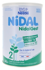 Nestlé Nidal Plus 2 Dès 6 Mois Jusqu'à 1 An 800 g