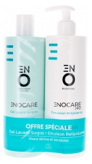 Codexial Enocare Gel Lavant Surgras 400 ml + Emulsion Relipidante 400 ml Special Offer