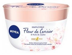 Nivea Perlov&eacute; Souffl&eacute; Kr&eacute;m Květ Tře&scaron;ně & Jojobov&yacute; Olej 200 ml