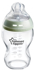 Tommee Tippee Closer To Nature Antykolkowa Szklana Butelka 250 ml 0 Miesięcy i Więcej