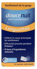 Douce Nuit Anti-Ronflement Languettes 14 Sachets Individuels