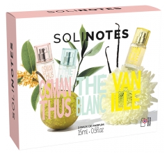 Osmanthus, Vanille et Thé Blanc Coffret Eaux de Parfums