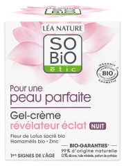 Léa Nature SO BIO étic Pour une Peau Parfaite Gel-Crème Révélateur Éclat Nuit Bio 50 ml