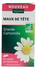 Naturland Maux de Tête Bio 45 Végécaps