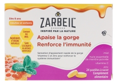 Zarbeil 24 Pastilles à Sucer