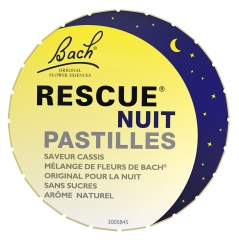 Rescue Bach Notte Pastiglie Gusto Ribes Nero 50 g
