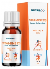 Nutri&amp;Co Vitamine D3 15 ml