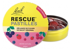 Rescue Bach Pastilles Saveur Fruits Rouges 50 g