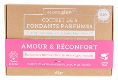 Natura Square Coffret Les Petits Glow 6 Fondants Parfumés Amour & Réconfort Bio 65 g