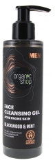 Organic Shop Men Gel Nettoyant pour Peaux Acnéiques 200 ml