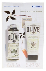 Korres Olive Olivenblüten-Duschgel 250 ml + Körpermilch 200 ml