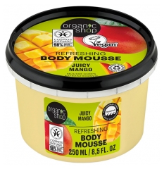 Organic Shop Body Mousse Rafraîchissante Corps Mangue 250 ml