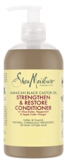 SheaMoisture Huile de Ricin Noir de Jamaïque Après-Shampoing Fortifiant et Revitalisant 384 ml