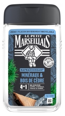 Le Petit Marseillais Odświeżający Mineralny żel pod Prysznic 4 w 1 250 ml