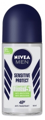 Nivea Men Sensitive Protect Déodorant Anti-Transpirant 48H Roll-On 50 ml