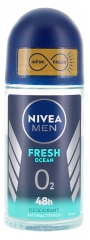 Nivea Men Fresh Ocean Déodorant Anti-Odeurs 48H Roll-On 50 ml