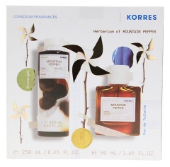 Korres Coffret Mountain Pepper Eau de Toilette 50 ml + Gel Douche 250 ml