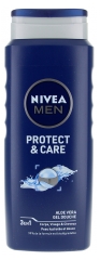 Nivea Men Protect &amp; Care Gel Douche 3en1 Corps Viage et Cheveux 500 ml