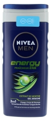 Nivea Men Energy Gel Douche 3en1 Fraicheur 24H 250 ml