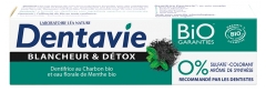 Dentavie Dentifrice Blancheur &amp; Détox Bio 75 ml