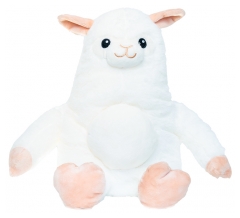 Min Lilla Avtagbara Varmvattenflaska Lama