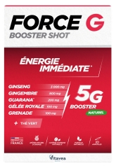 Vitavea Force G Booster Shot Énergie Immédiate 10 Ampoules