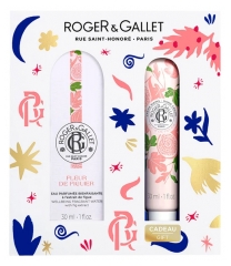 Roger & Gallet Fiore di Fico Acqua Profumata Benefica Set Regalo 30 ml + Crema Mani Gratuita 30 ml