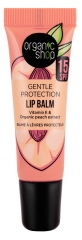 Organic Shop Peach Protective Lip Balm SPF15 10 ml