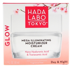 Hada Labo Tokyo Glow Crème Hydratante Anti-Tâches Jour et Nuit 50 ml