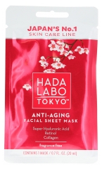 Hada Labo Tokyo Masque Tissu Anti-Âge Visage 20 ml