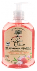 Le Petit Olivier Pur Savon Liquide de Marseille Fleur de Pêcher 300 ml