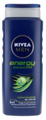 Gel de duș Nivea Men Energy 3&icirc;n1 Prospețime 24H 500 ml