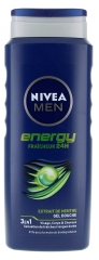 Nivea Men Energy Gel Douche 3en1 Fraicheur 24H 500 ml