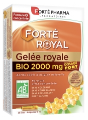 Forté Pharma Forté Royal Gelée Royale 2000 mg Bio 20 Ampoules