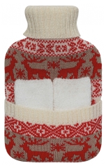 Plic Care Wärmflasche mit Bezug 2 L + Socken
