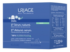 Uriage Bébé 1° Siero Naturale 15 x 5 ml