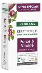KeratinCaps Lot de 3 x 30 Capsules