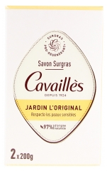 Cavaillès Jardin L'Original Surgras Soap 2 x 200 g