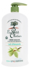 Le Petit Olivier Crème Douche Extra Douce &amp; Hydratante Lait d\'Amande 750 ml