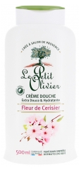 Le Petit Olivier Crème Douche Extra Douce &amp; Hydratante Fleur de Cerisier 500 ml