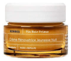 Korres Black Pine Primus Crème Rénovatrice Jeunesse Nuit 40 ml