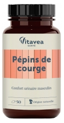 Vitavea Pépins de Courge Confort Urinaire Masculin 50 Capsules