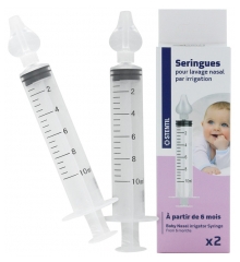 Seringues pour Lavage Nasal par Irrigation 2 Seringues