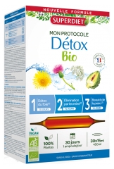 Superdiet Mon Protocole Détox Bio 30 Ampoules